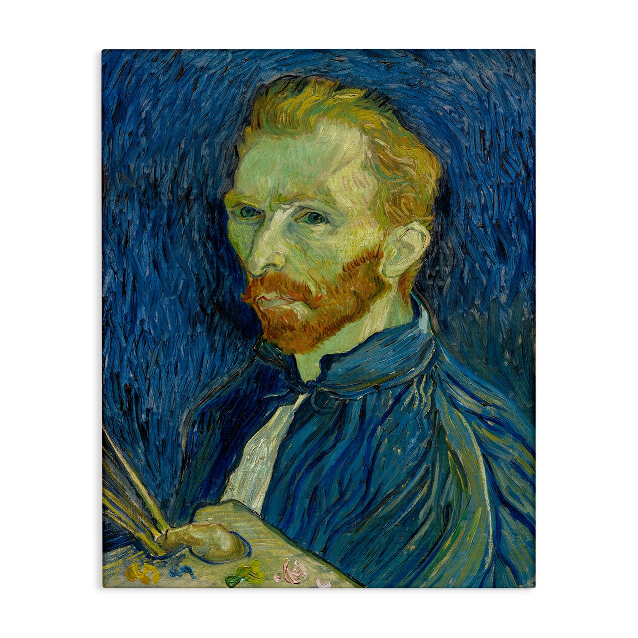 Stupell Industries Van Gogh Blue Self Portrait Canvas Wall Art Design by one1000paintings